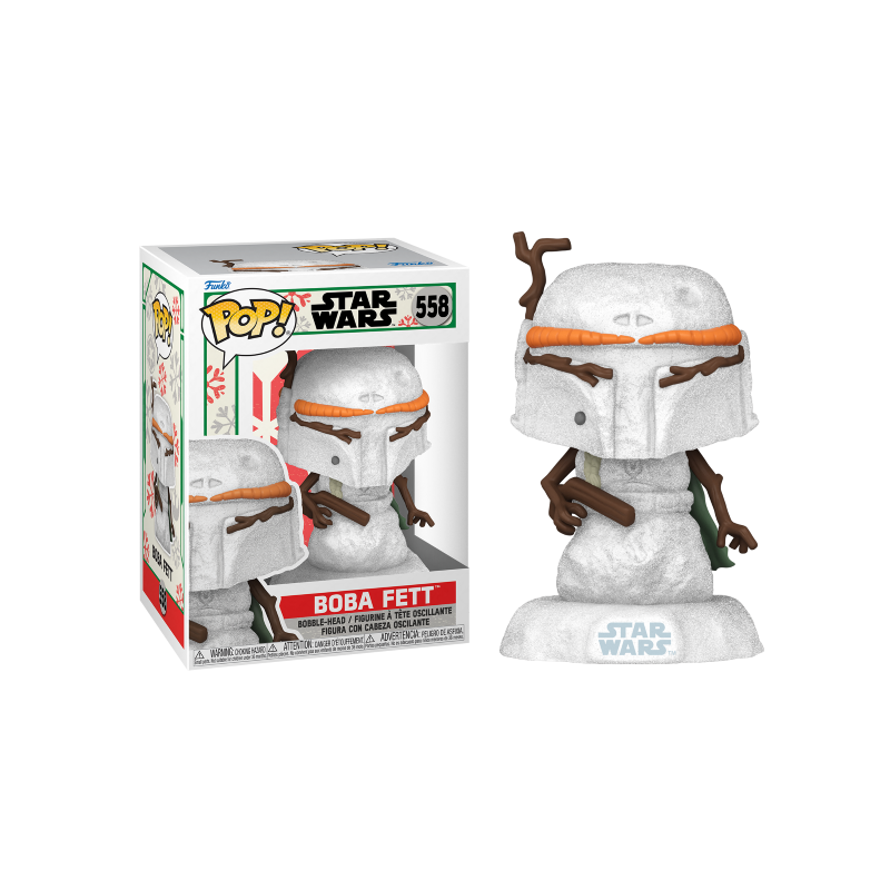 STAR WARS HOLIDAY - POP N° 558 - Boba Fett 