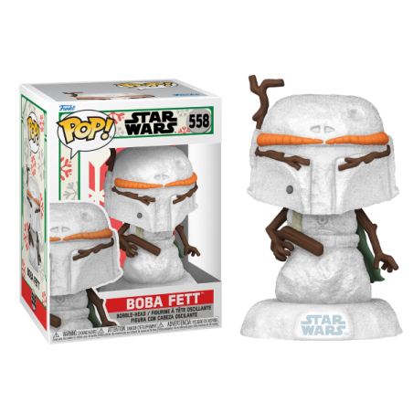 STAR WARS HOLIDAY - POP N° 558 - Boba Fett 