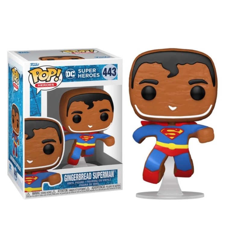 DC COMICS HOLIDAY - POP N° 443 - Gingerbread Superman 