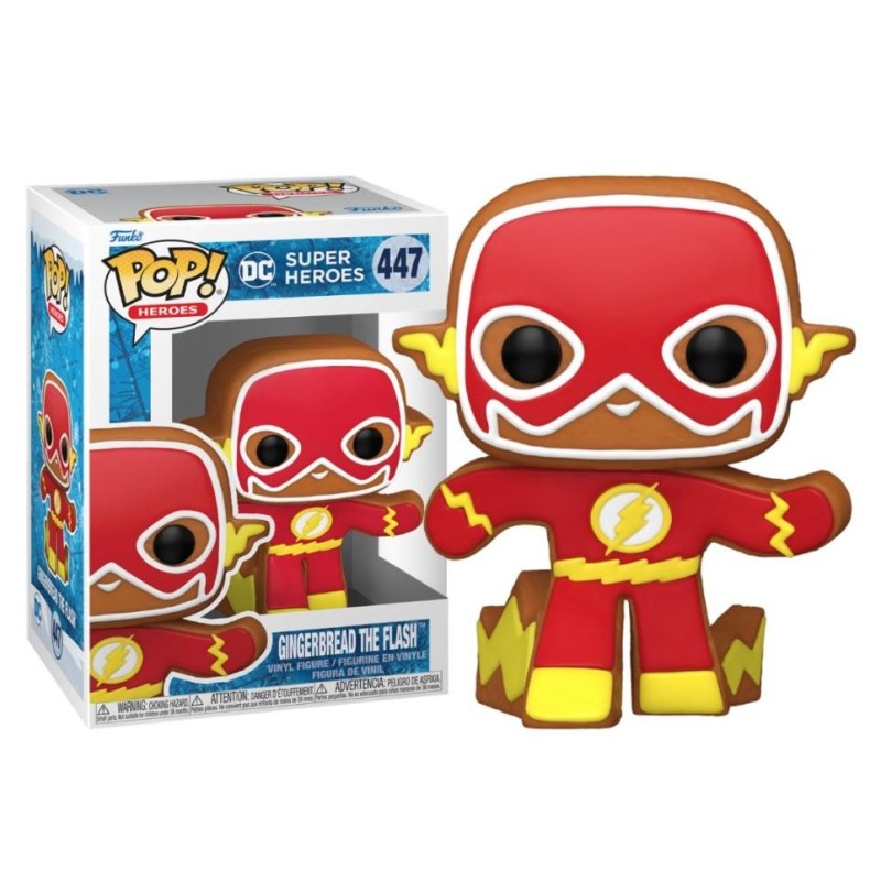 DC COMICS HOLIDAY - POP N° 447 - Gingerbread Flash 