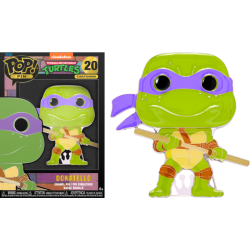 TEENAGE MUTANT NINJA TURTLES - Pop Large Enamel Pin N° 20 - Donatello 