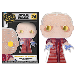 STAR WARS - Pop Large Enamel Pin N° 24 - Unhooded Palpatine 