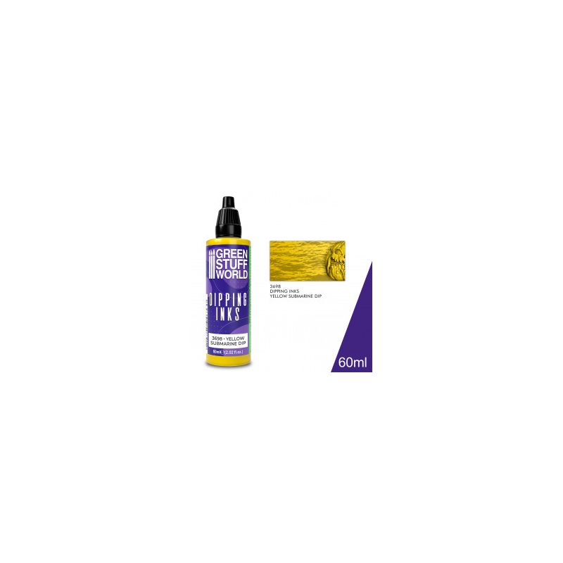 Peintures Dipping inks 60 ml - Yellow Submarine Dip