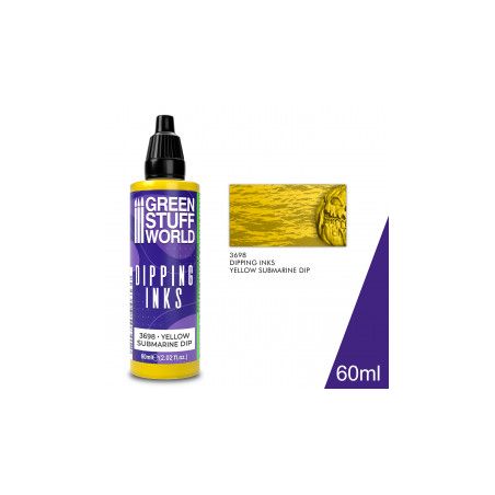 Peintures Dipping inks 60 ml - Yellow Submarine Dip