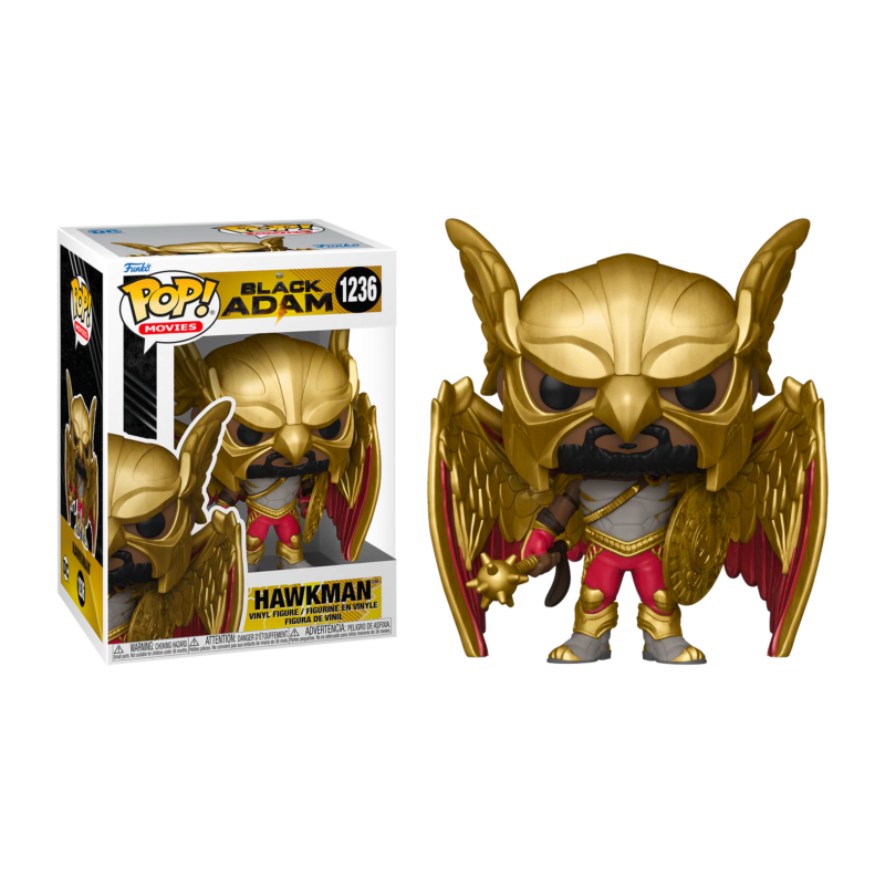 BLACK ADAM - POP N° 1236 - Black Adam - Hawkman 
