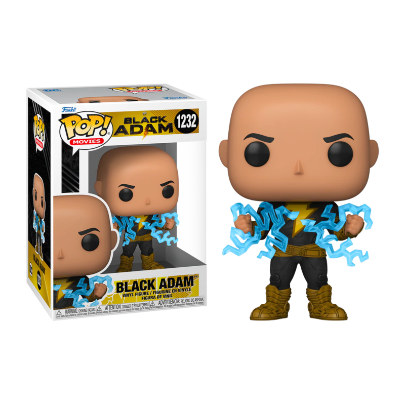 BLACK ADAM - POP N° 1232 - Black Adam W/Glow CHASE 