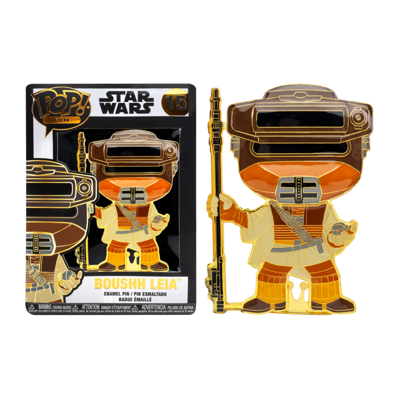 STAR WARS - Pop Large Enamel Pin N° 15 - Boushh Leia 