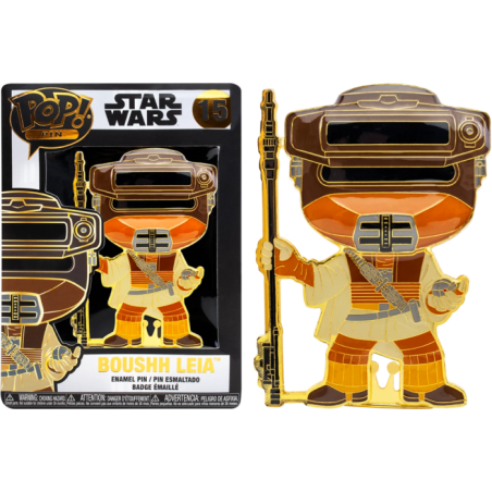 STAR WARS - Pop Large Enamel Pin N° 15 - Boushh Leia 