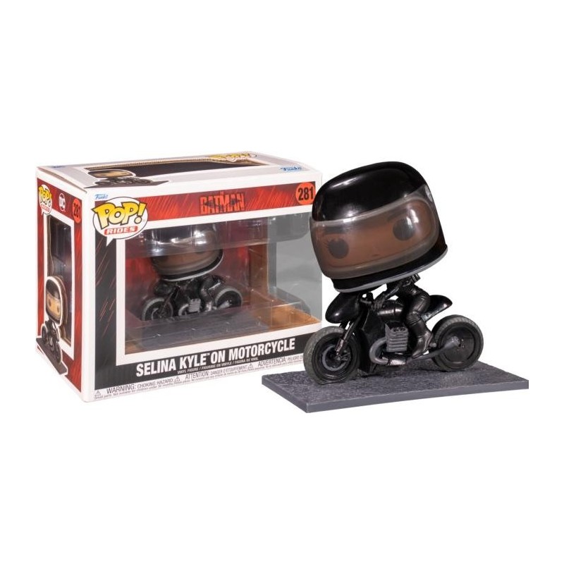 DC COMICS - POP Ride DLX N° 281 - Selina on Motorcycle 