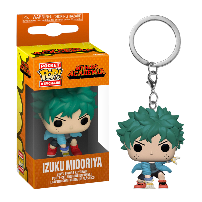 MY HERO ACADEMIA - Pocket Pop Keychains - Deku w/Gloves 
