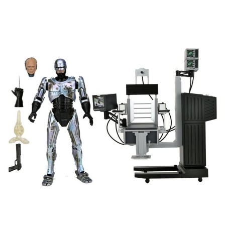ULTIMATE ROBOCOP - Battle Damaged w/Chair - Figurine articulée 20cm 