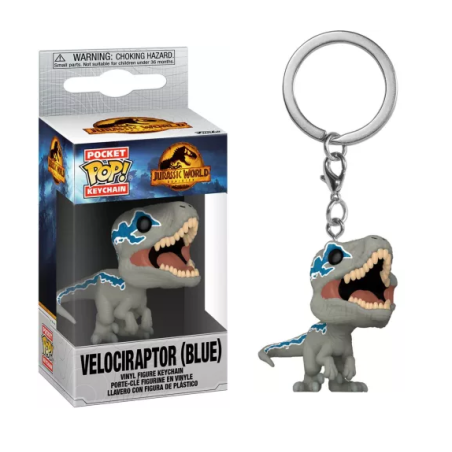 JURASSIC WORLD DOMINION - Pocket Pop Keychains - Blue 