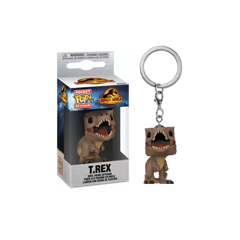 JURASSIC WORLD DOMINION - Pocket Pop Keychains - T-Rex 