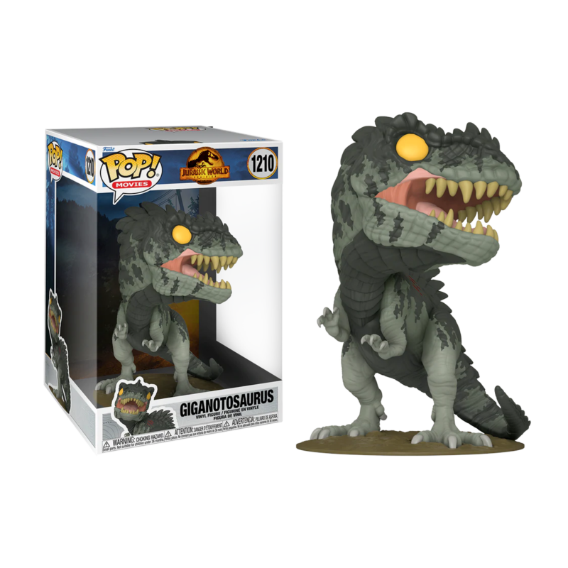 JURASSIC WORLD DOMINION - POP JUMBO 10" N° 1210 - Giganotosaurus 
