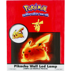 POKEMON - Pikachu - Wall Light Led - 30 cm 