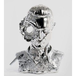 TERMINATOR - T-1000 Liqu. Metal Mask - Statuette PureArts '29x36x44cm' 