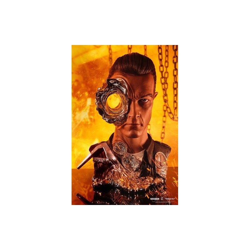 TERMINATOR - T-1000 Art Mask - Statuette PureArts '29x36x44cm' 