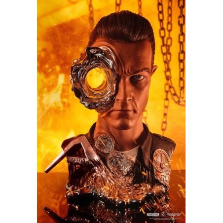 TERMINATOR - T-1000 Art Mask - Statuette PureArts '29x36x44cm' 