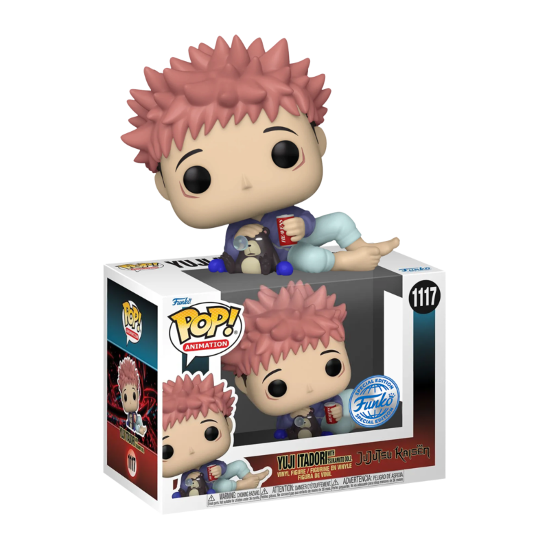 JUJUTSU KAISEN - POP N° 1117 - Yuji Itadori W/Tsukamoto Doll S.E. 