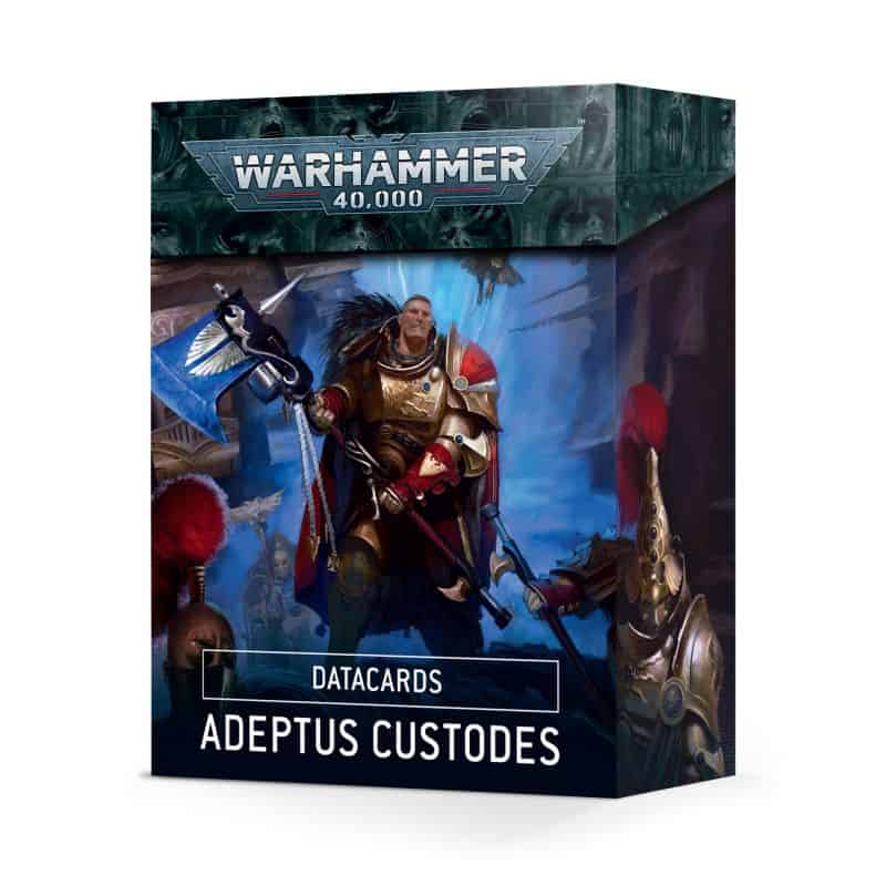 CARTES TECHNIQUES: ADEPTUS CUSTODES (FRA