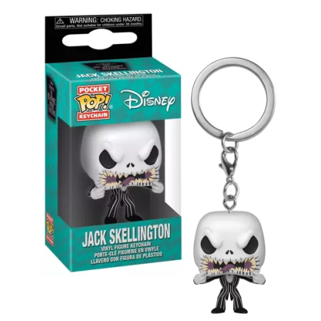 NIGHTMARE BEFORE CHRISTMAS - Pocket Pop Keychains - JACK Scary Face 
