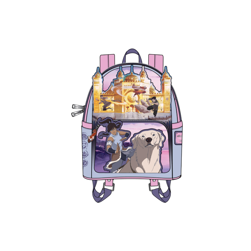 LEGEND OF KORRA - Team - Sac à dos LoungeFly '23x27x11cm' 