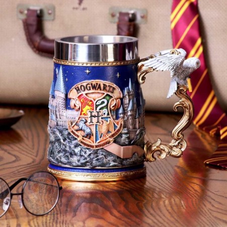 HARRY POTTER - Poudlard - Chope en résine 15.5cm 