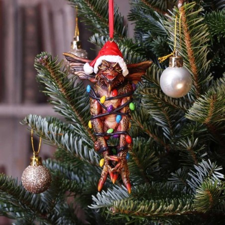 GREMLINS - Santa Mohawk guirlande - Décoration de Noël 12cm 