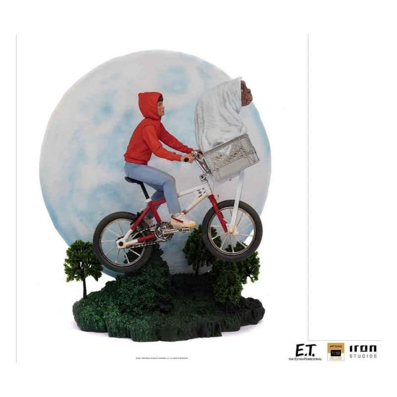 E.T. - E.T. & Elliot - Statuette Deluxe Art Scale '27x23x19cm' 