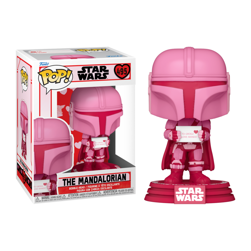 STAR WARS - POP N° 495 - Valentines - Mandalorian 