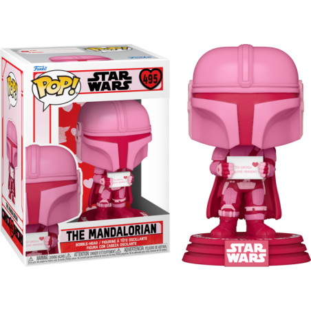 STAR WARS - POP N° 495 - Valentines - Mandalorian 