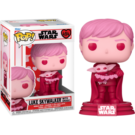 STAR WARS - POP N° 494 - Valentines - Luke & Grogu 