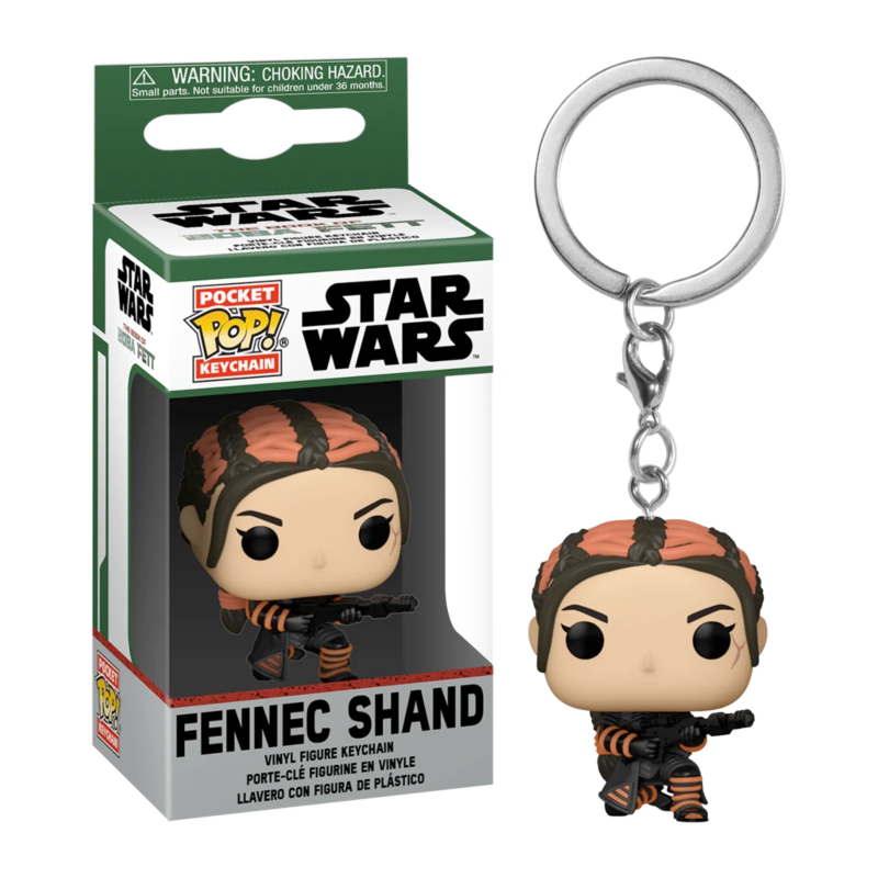 STAR WARS - Pocket Pop Keychains - Book of Boba Fett - Fennec Shand 