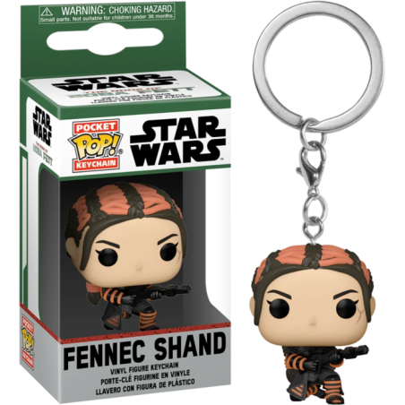 STAR WARS - Pocket Pop Keychains - Book of Boba Fett - Fennec Shand 