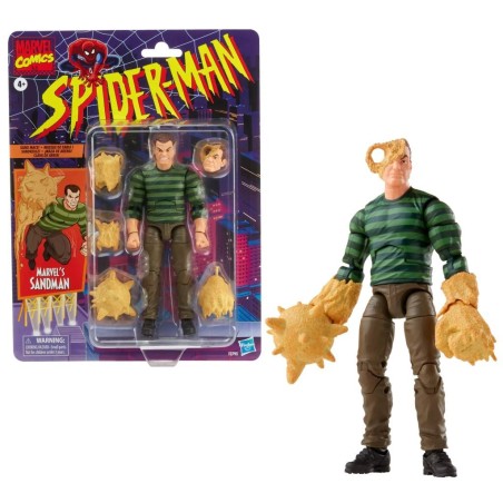 SPIDER-MAN - Homme-Sable - Figurine Legends Series 15cm 