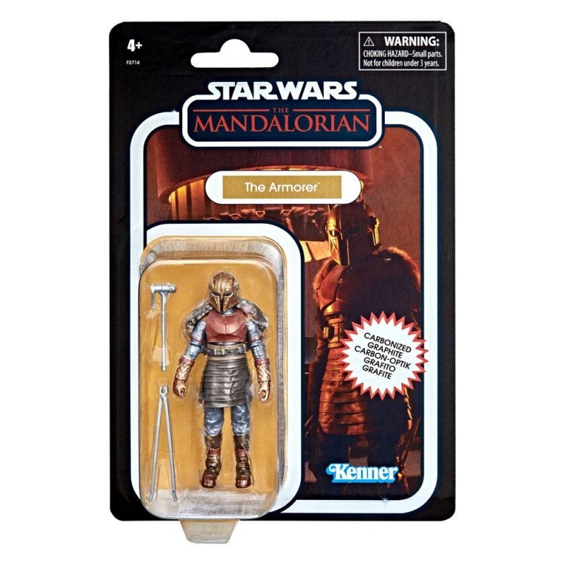 STAR WARS - The Armorer - Figurine Vintage Carbonized Colection 