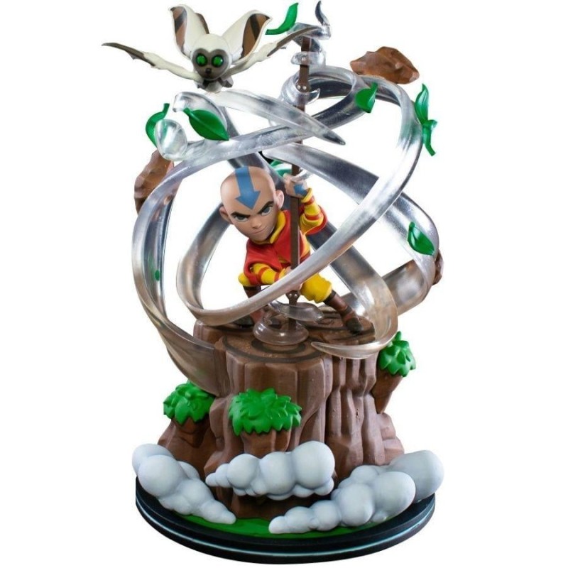 AVATAR AIRBENDER - Aang - Diorama Q-Fig Max Elite 23cm 