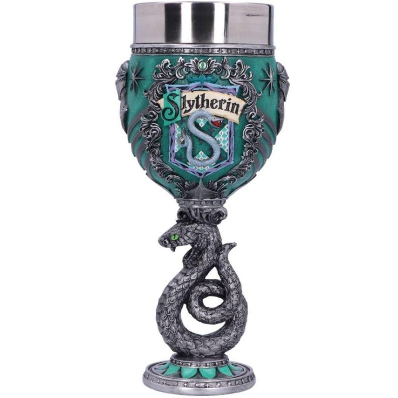 HARRY POTTER - Serpentard - Calice en résine 20cm 