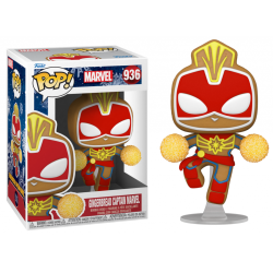 MARVEL - POP NÂ° 936 - Gingerbread Captain Marvel 2