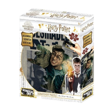 HARRY POTTER - Wanted - Scratch Puzzle 500P '61x46cm' 