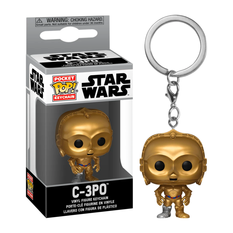 STAR WARS - Pocket Pop Keychains - C-3PO - 4cm 