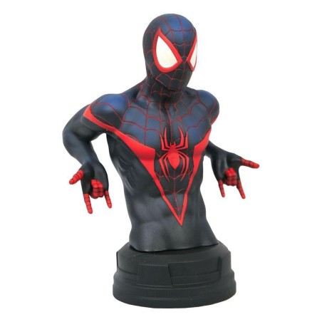 MARVEL - Morales Spider-Man - Buste Premier Collection 18cm 