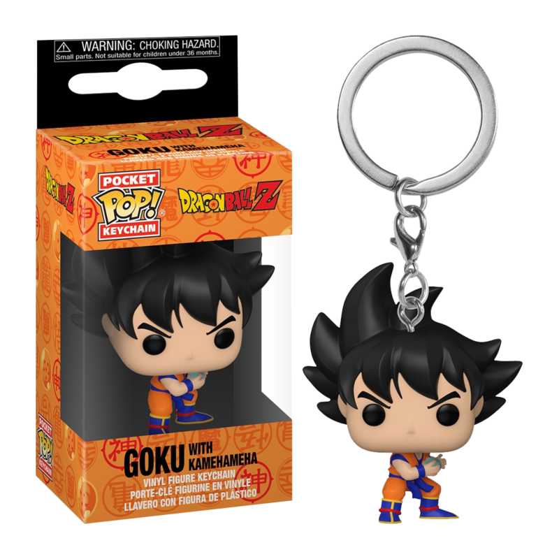 DRAGON BALL Z - Pocket Pop Keychain - Goku w/ Kamehameha 