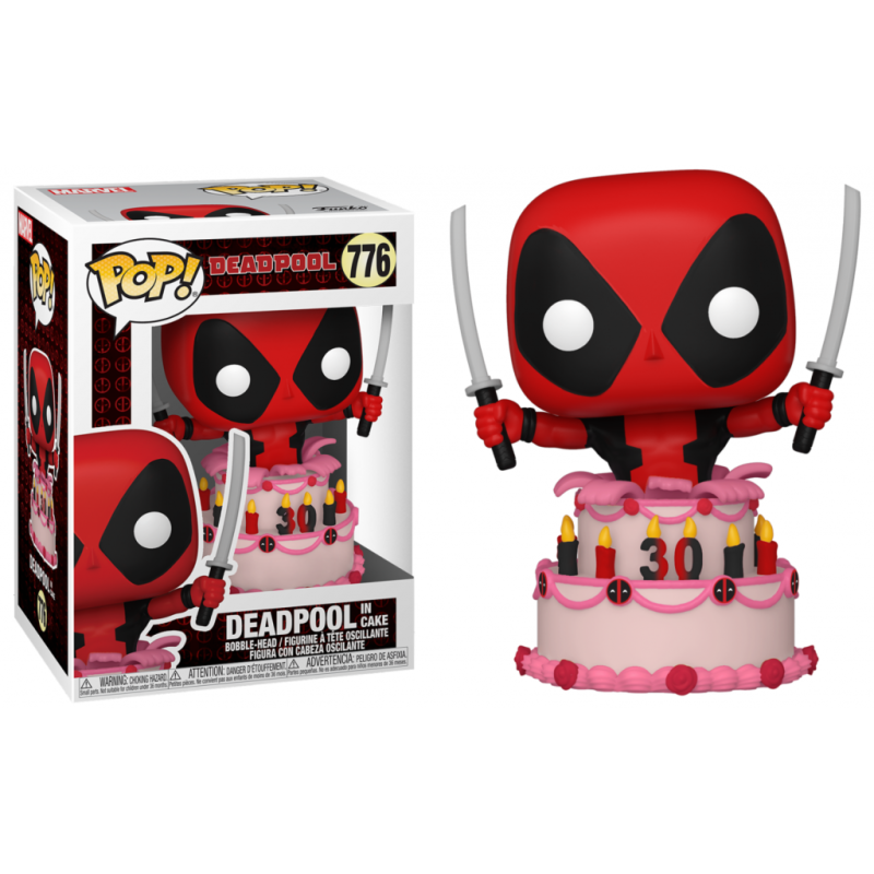 DEADPOOL 30TH - POP N° 776 - Deadpool In Cake 