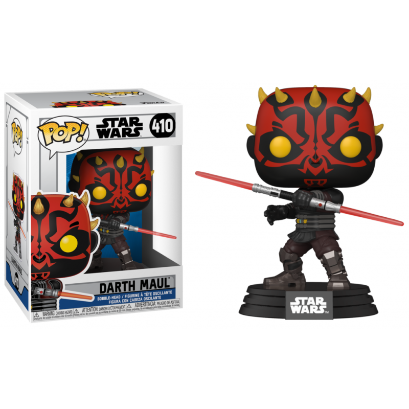 STAR WARS : CLONE WARS - POP N° 410 - Darth Maul 