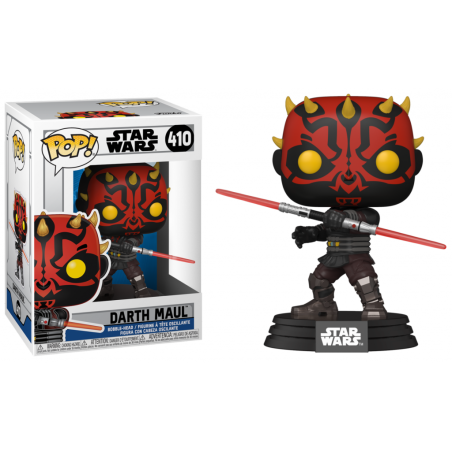 STAR WARS : CLONE WARS - POP N° 410 - Darth Maul 
