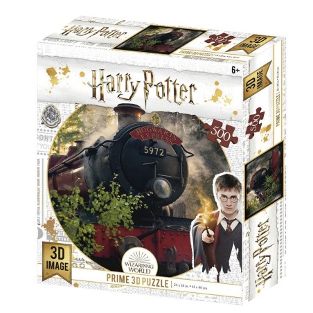 HARRY POTTER - Hogwarts Exp. - Puzzle lenticulaire 3D 500P '61x46cm' 
