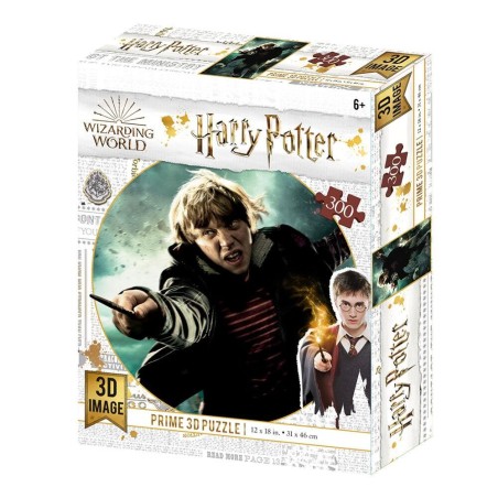 HARRY POTTER - Ron - Puzzle lenticulaire 3D 300P '46x31cm' 