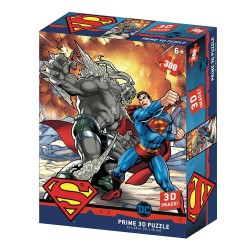 SUPERMAN - VS Doomdsday - Puzzle lenticulaire 3D 300P '46x31cm' 