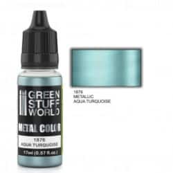 Peinture metallisee AQUA TURQUOISE
